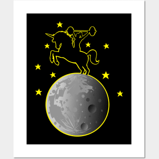 Unicorn Moon Posters and Art